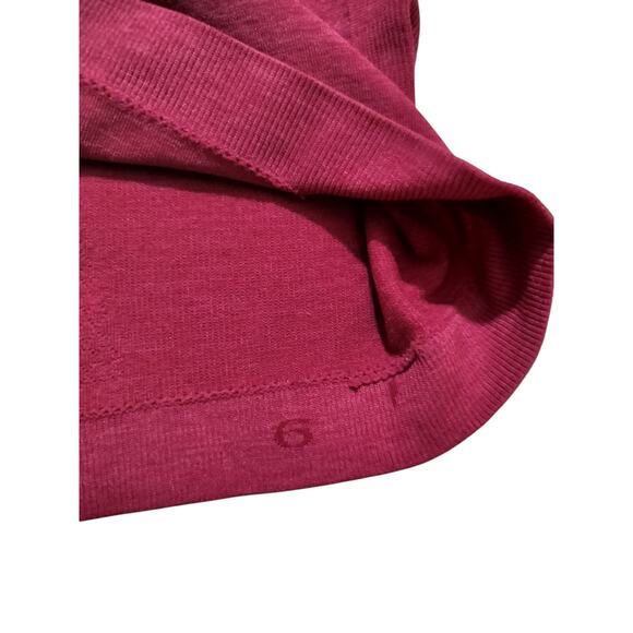 Lululemon Women's Ebb & Flow Racerback Red Tank Top‎ Size 6 - Picture 10 of 10